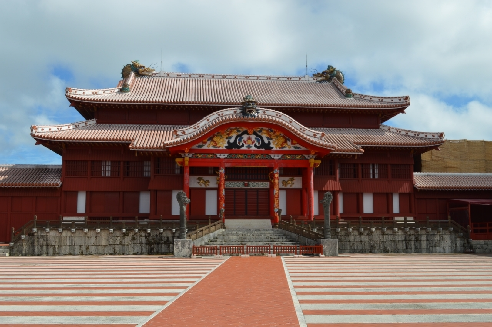 消失前の首里城