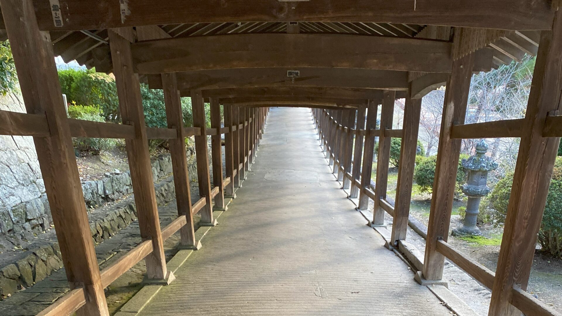 吉備津神社_廻廊